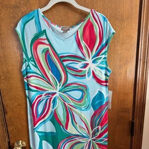 Dress multi color